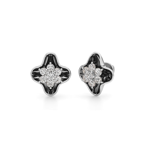Round Shape Fancy Studs Earrings