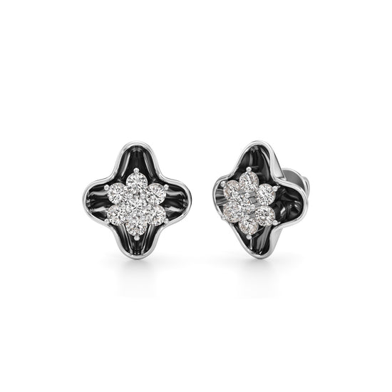 Round Shape Fancy Studs Earrings