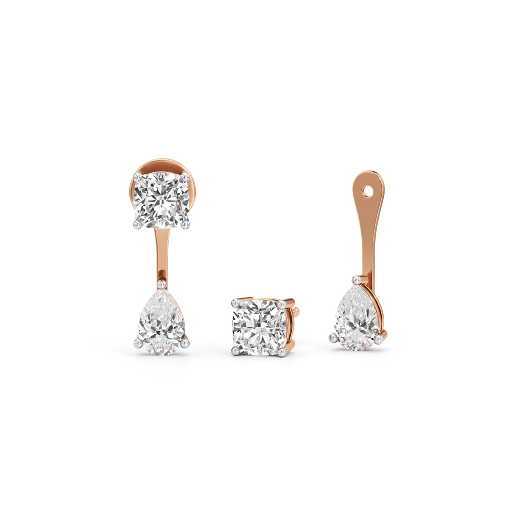 150Ct Pear Shape Fancy Stud
