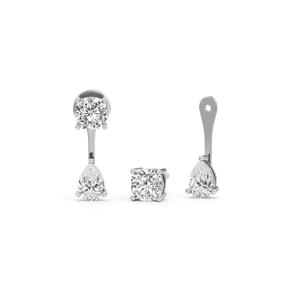 150Ct Pear Shape Fancy Stud