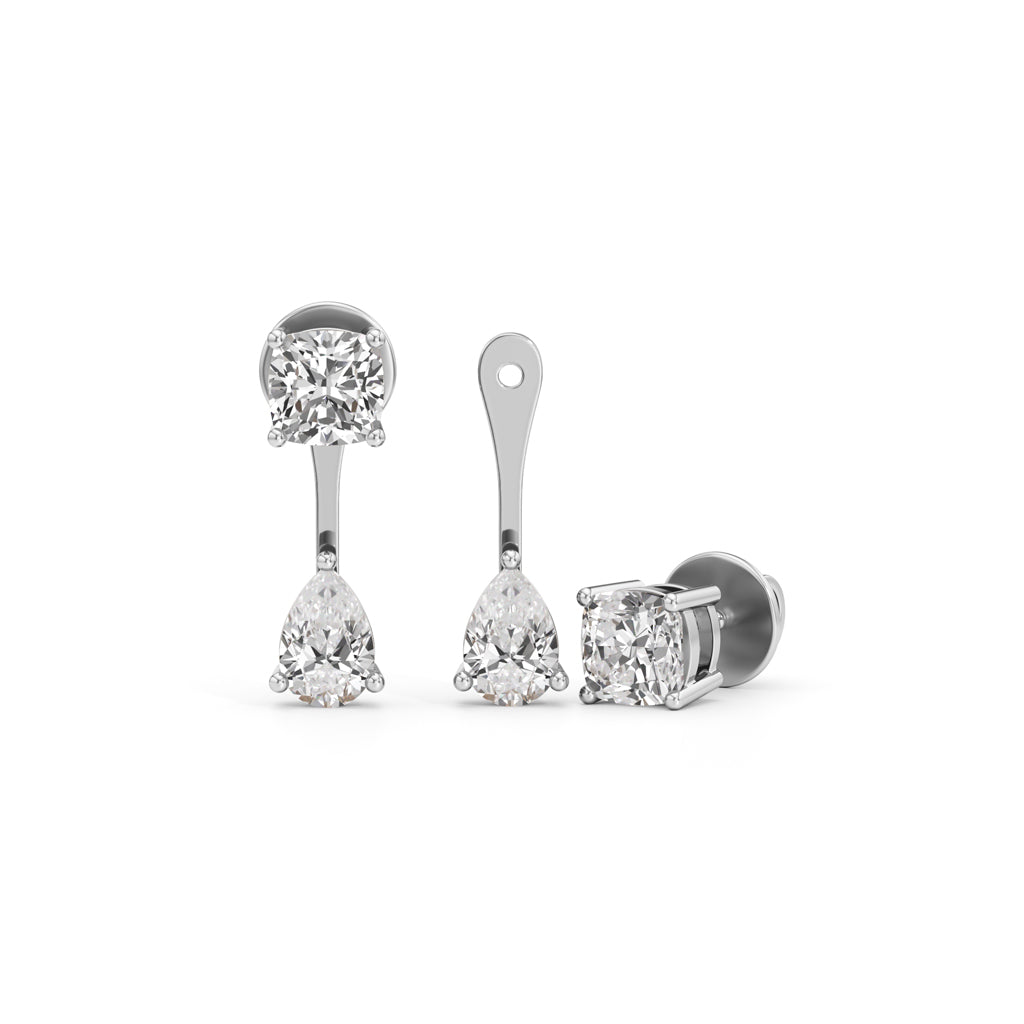 150Ct Pear Shape Fancy Stud
