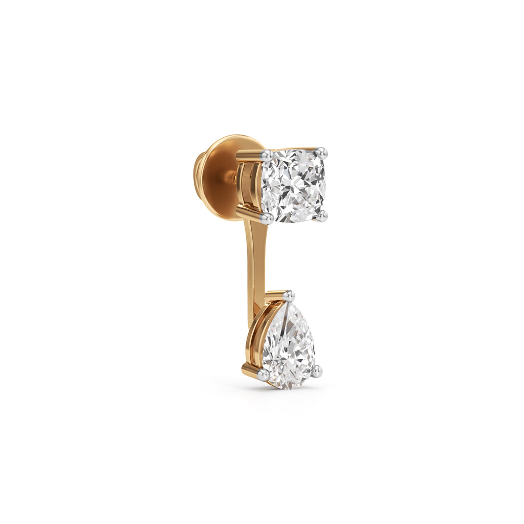 150Ct Pear Shape Fancy Stud