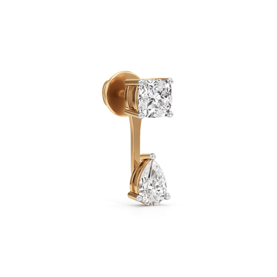 150Ct Pear Shape Fancy Stud