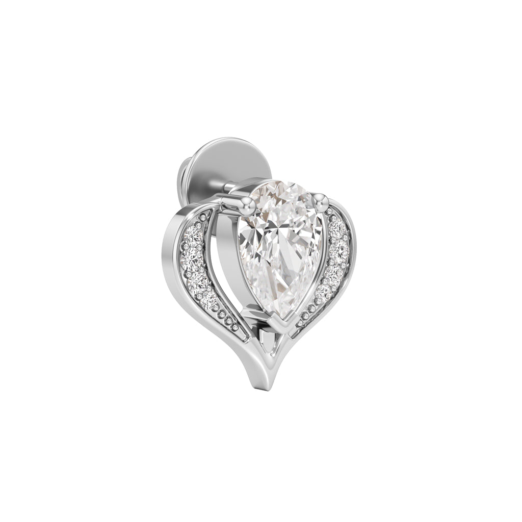 150Ct Pear Shape Fancy Studs