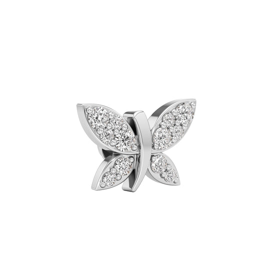 05Ct Round Shape Delicate Earrings