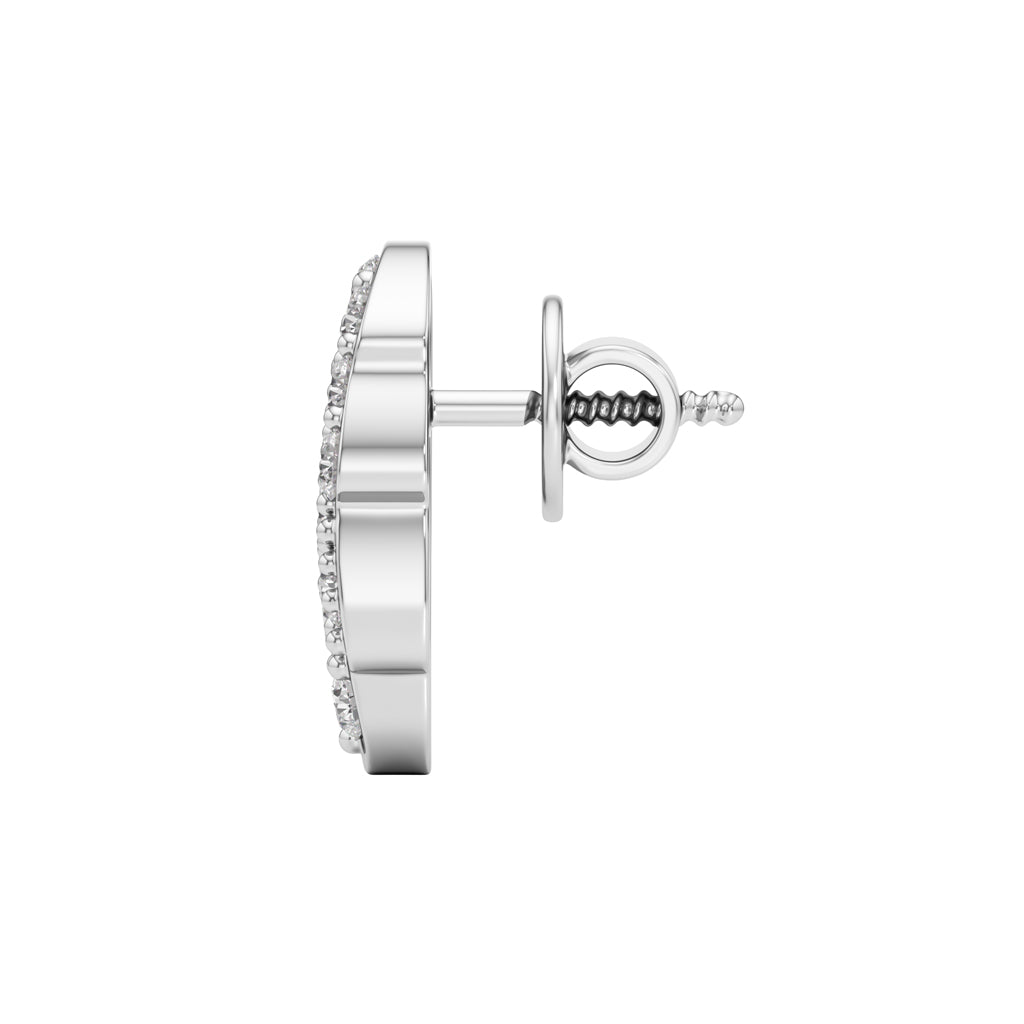 050Ct Round ShapeFancy Studs Earrings