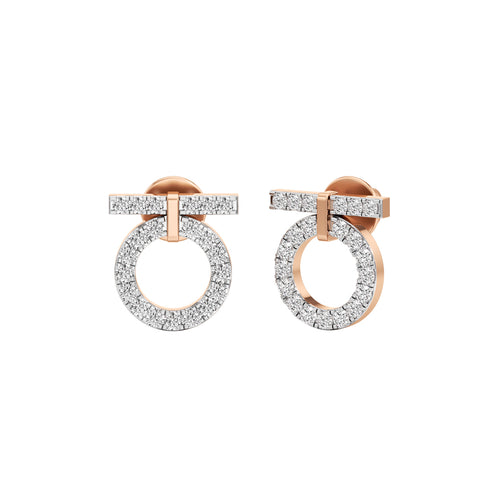 050Ct Round ShapeFancy Studs Earrings