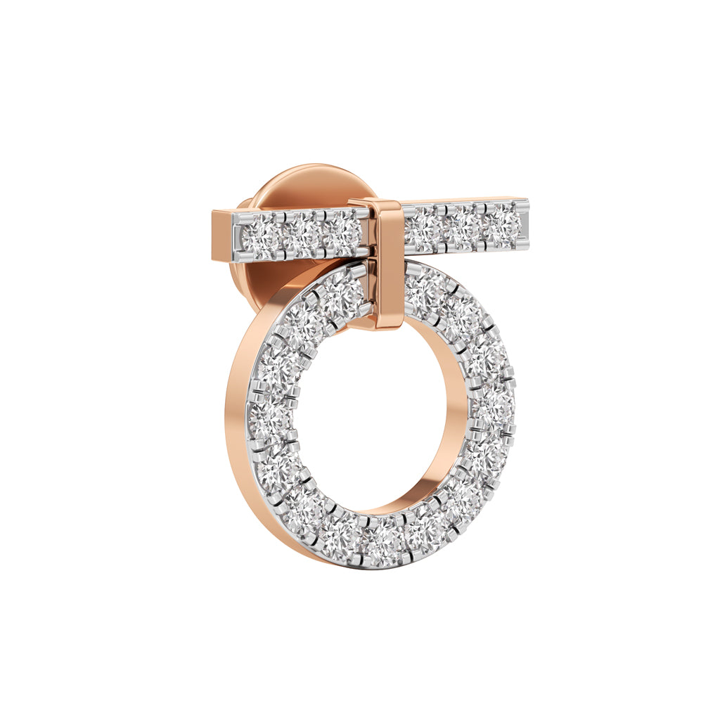 050Ct Round ShapeFancy Studs Earrings