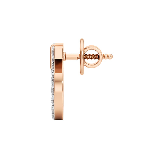 050Ct Round ShapeFancy Studs Earrings