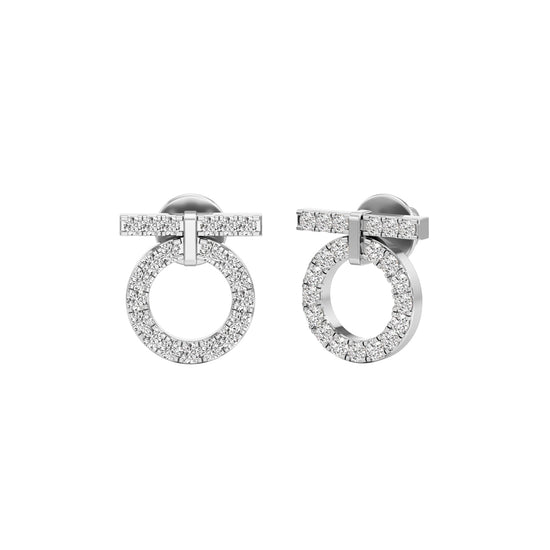 050Ct Round ShapeFancy Studs Earrings