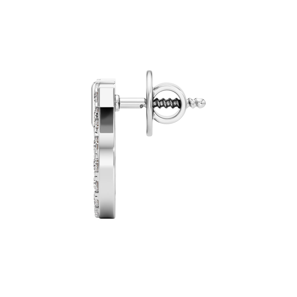 050Ct Round ShapeFancy Studs Earrings