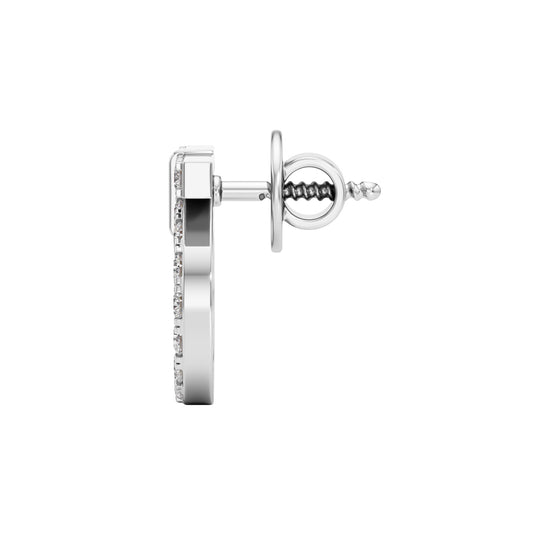 050Ct Round ShapeFancy Studs Earrings