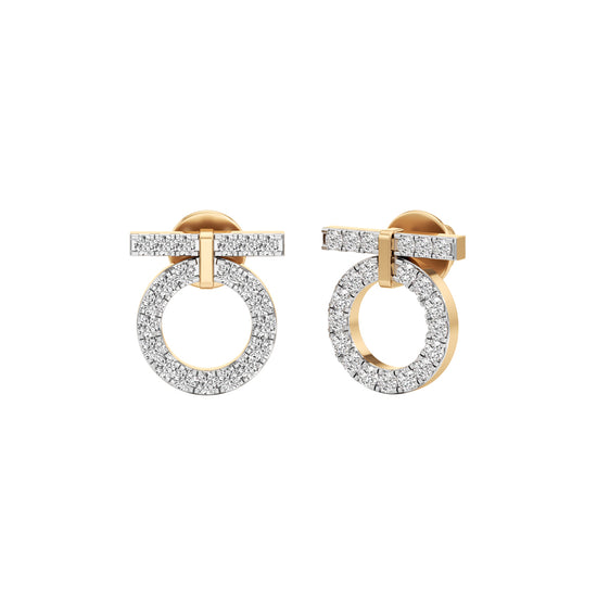 050Ct Round ShapeFancy Studs Earrings
