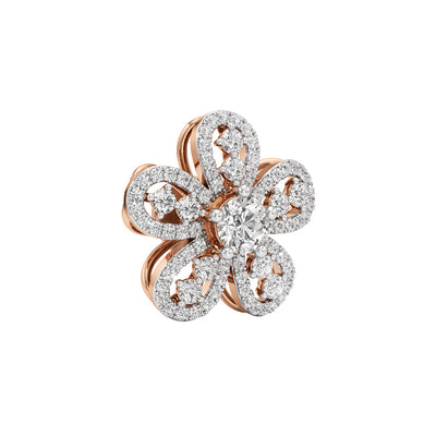 225Ct Round ShapeFancy Studs Earrings