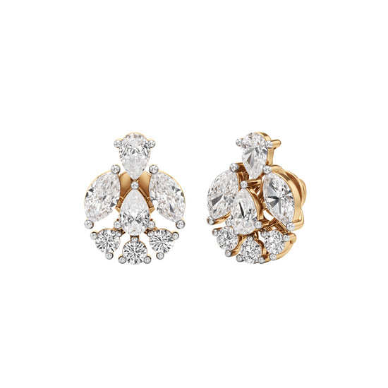 250Ct Marquise Shape Fancy Studs Earrings