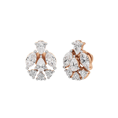 250Ct Marquise Shape Fancy Studs Earrings