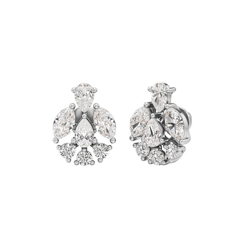 250Ct Marquise Shape Fancy Studs Earrings