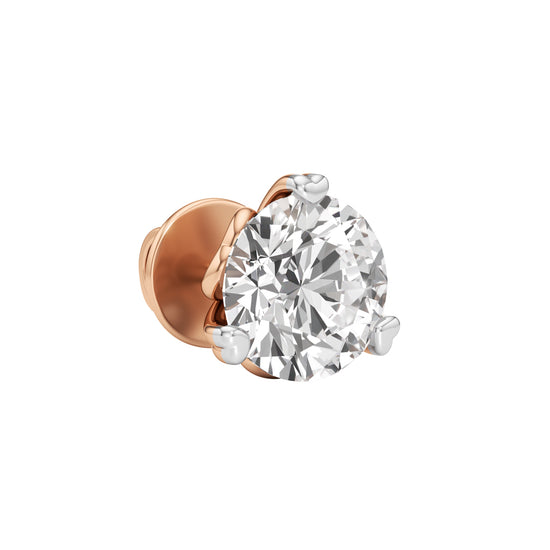 25Ct Round Shape Solitaire Studs Earrings