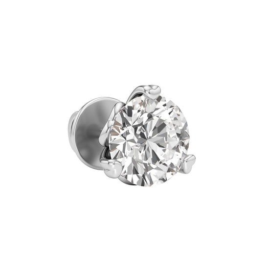 25Ct Round Shape Solitaire Studs Earrings