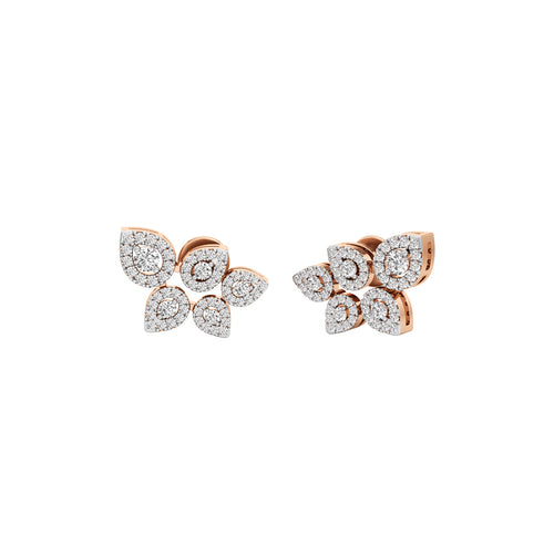 Round ShapeFancy Studs Earrings