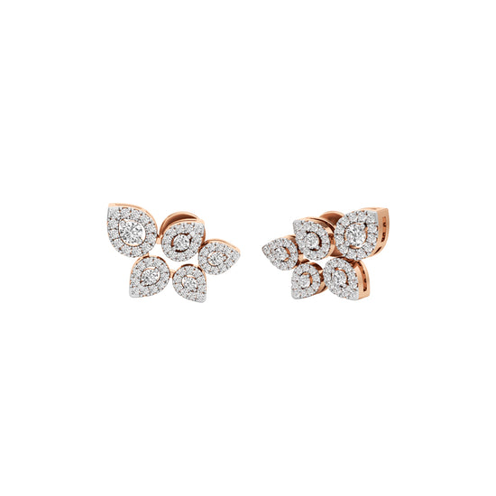 Round ShapeFancy Studs Earrings