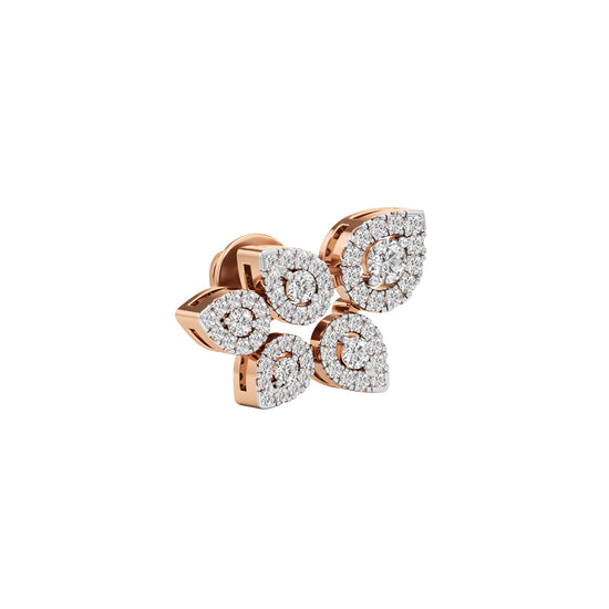 Round ShapeFancy Studs Earrings