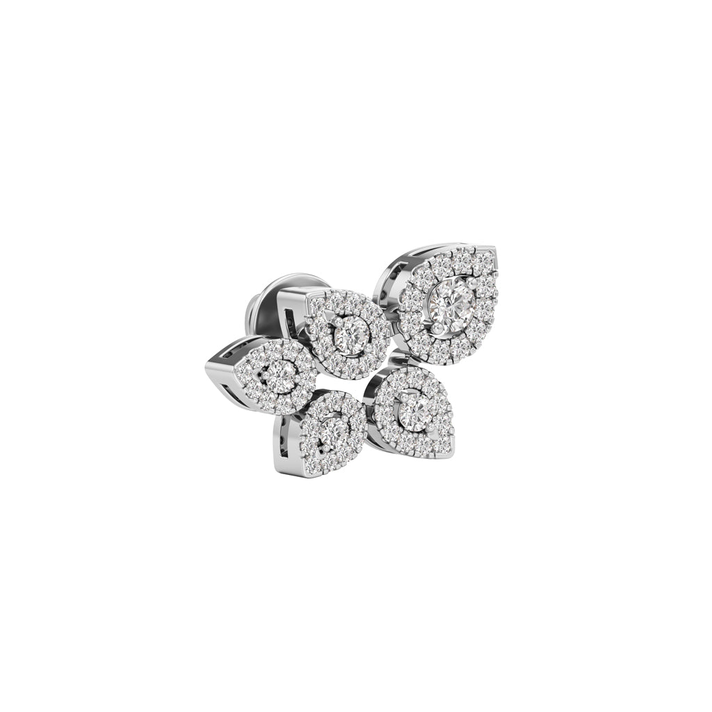 Round ShapeFancy Studs Earrings