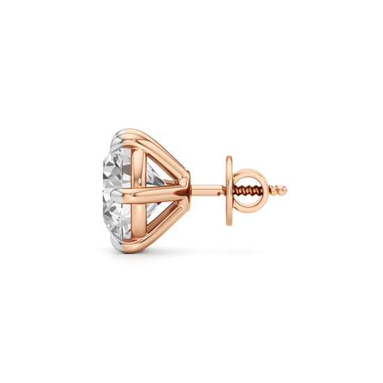 700Ct Round Shape Solitaire Studs Earrings