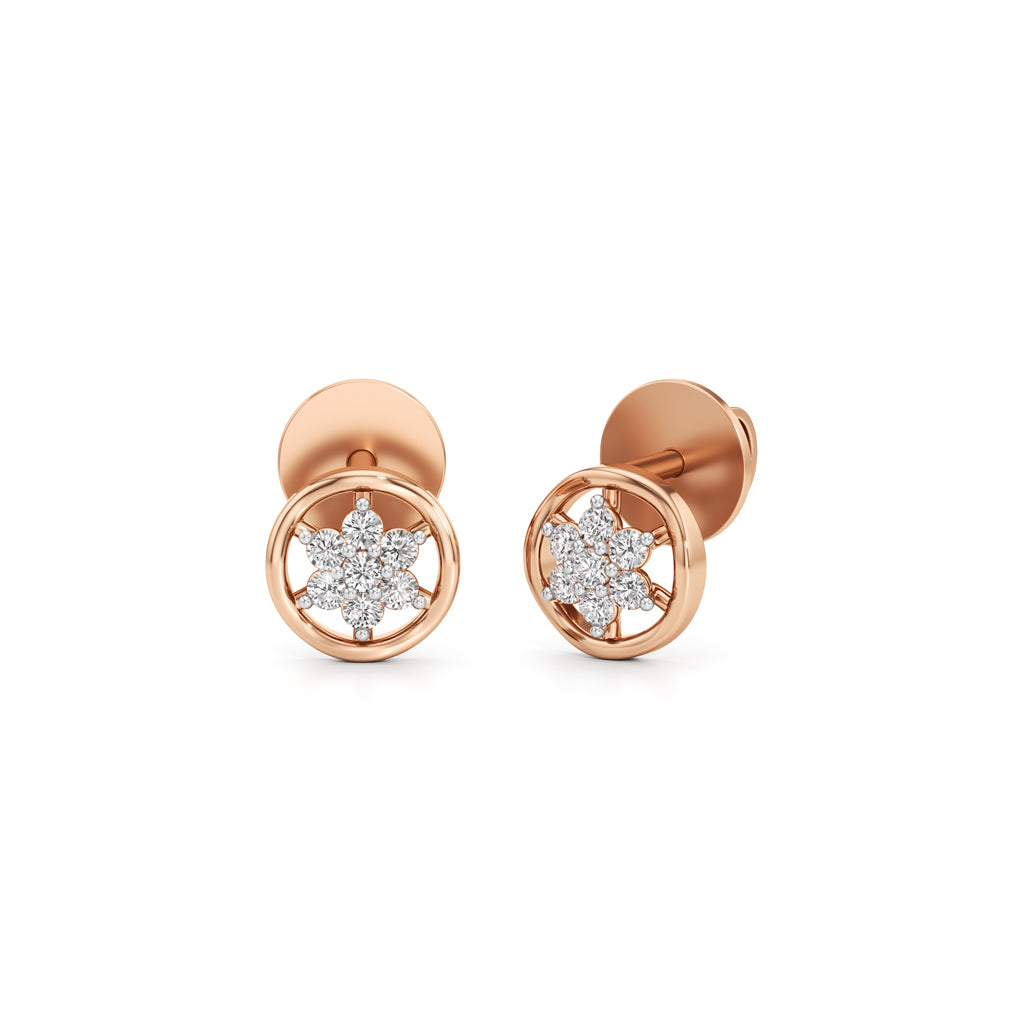 025Ct Round Shape Fancy Stud