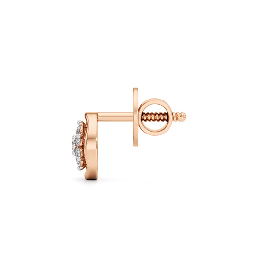 025Ct Round Shape Fancy Stud