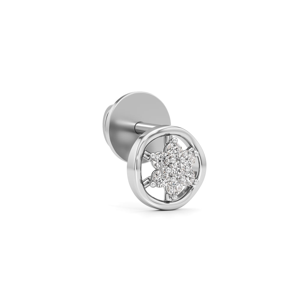 025Ct Round Shape Fancy Stud