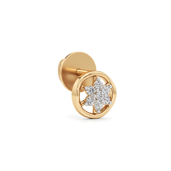 025Ct Round Shape Fancy Stud