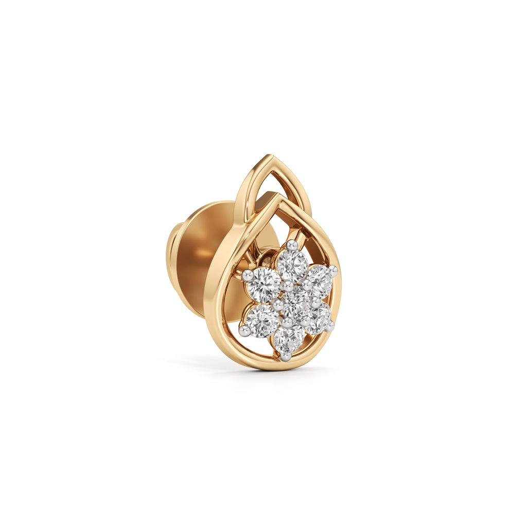 025Ct Round Cut Fancy Stud