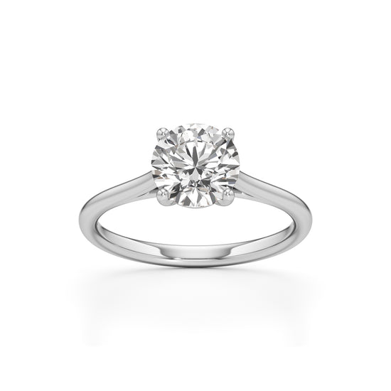 Apex Solitaire Diamond Ring