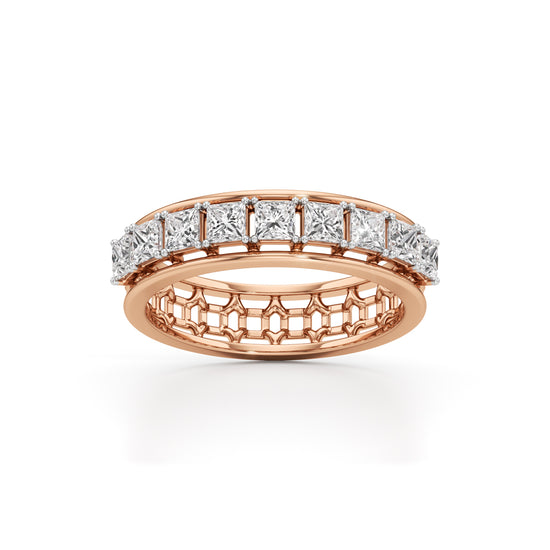 Regalia PrincessCut Diamond Eternity Band