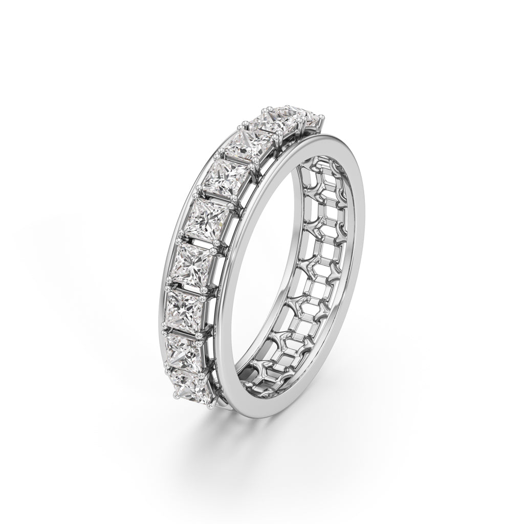 Regalia PrincessCut Diamond Eternity Band