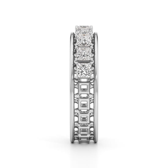 Regalia PrincessCut Diamond Eternity Band