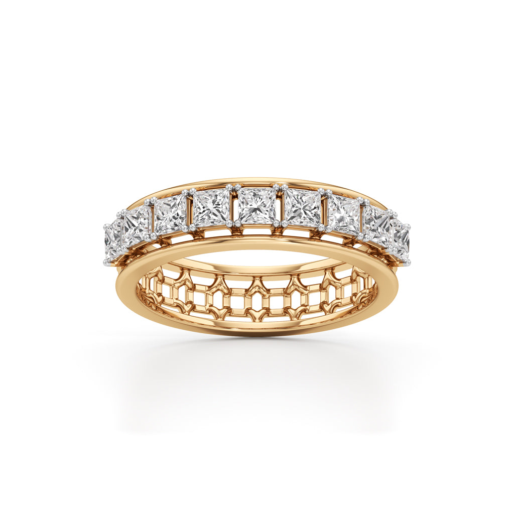 Regalia PrincessCut Diamond Eternity Band