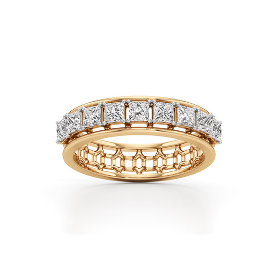 Regalia PrincessCut Diamond Eternity Band