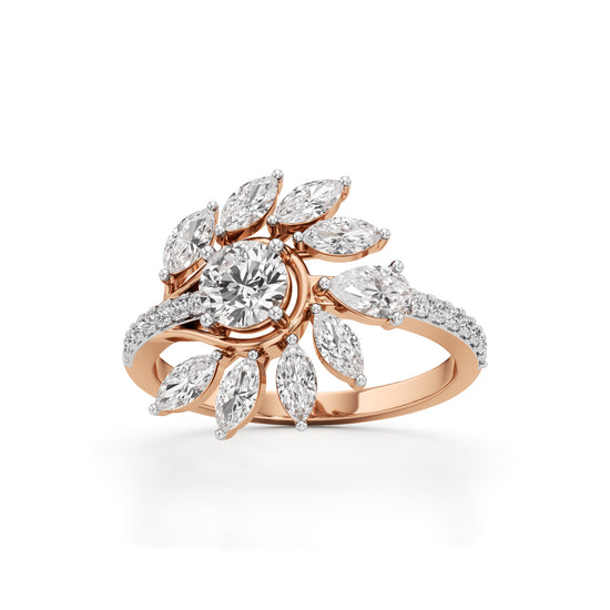 Solara Bloom Diamond Ring