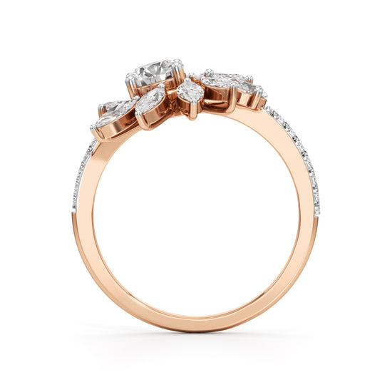 Solara Bloom Diamond Ring