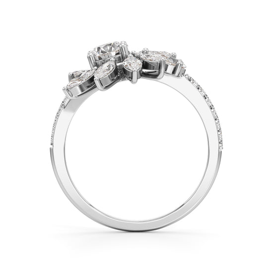 Solara Bloom Diamond Ring