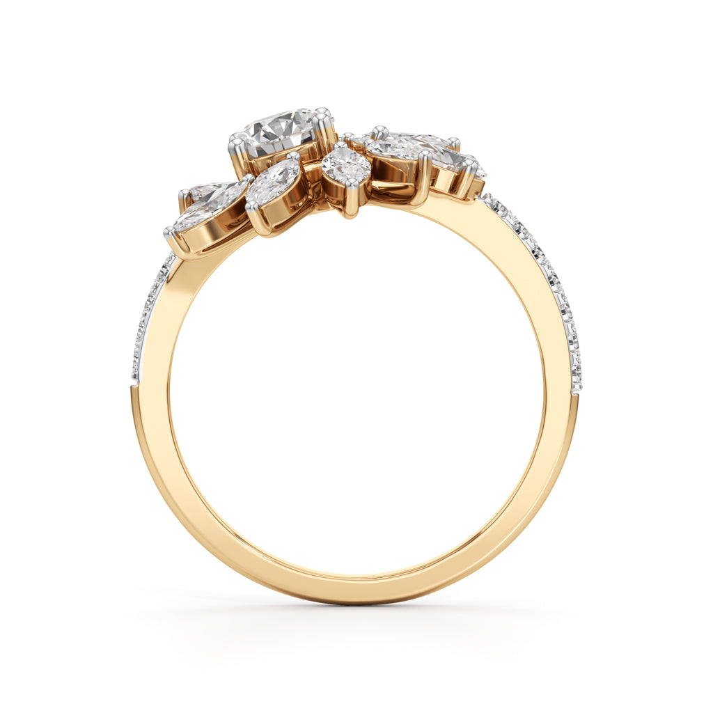 Solara Bloom Diamond Ring