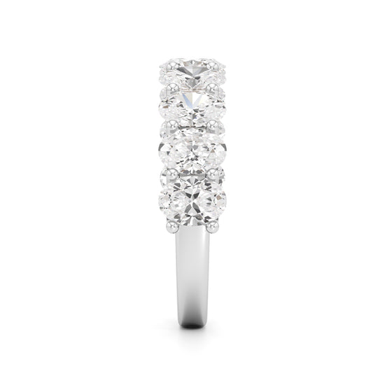 Roselle Nine Oval Diamond Band