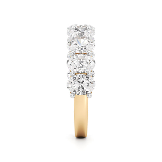 Roselle Nine Oval Diamond Band