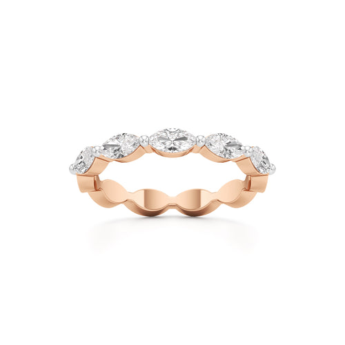 Brilliant Marquise Eternity Band
