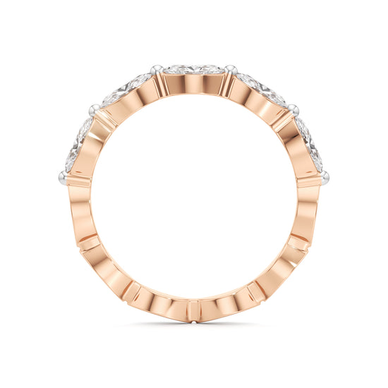 Brilliant Marquise Eternity Band