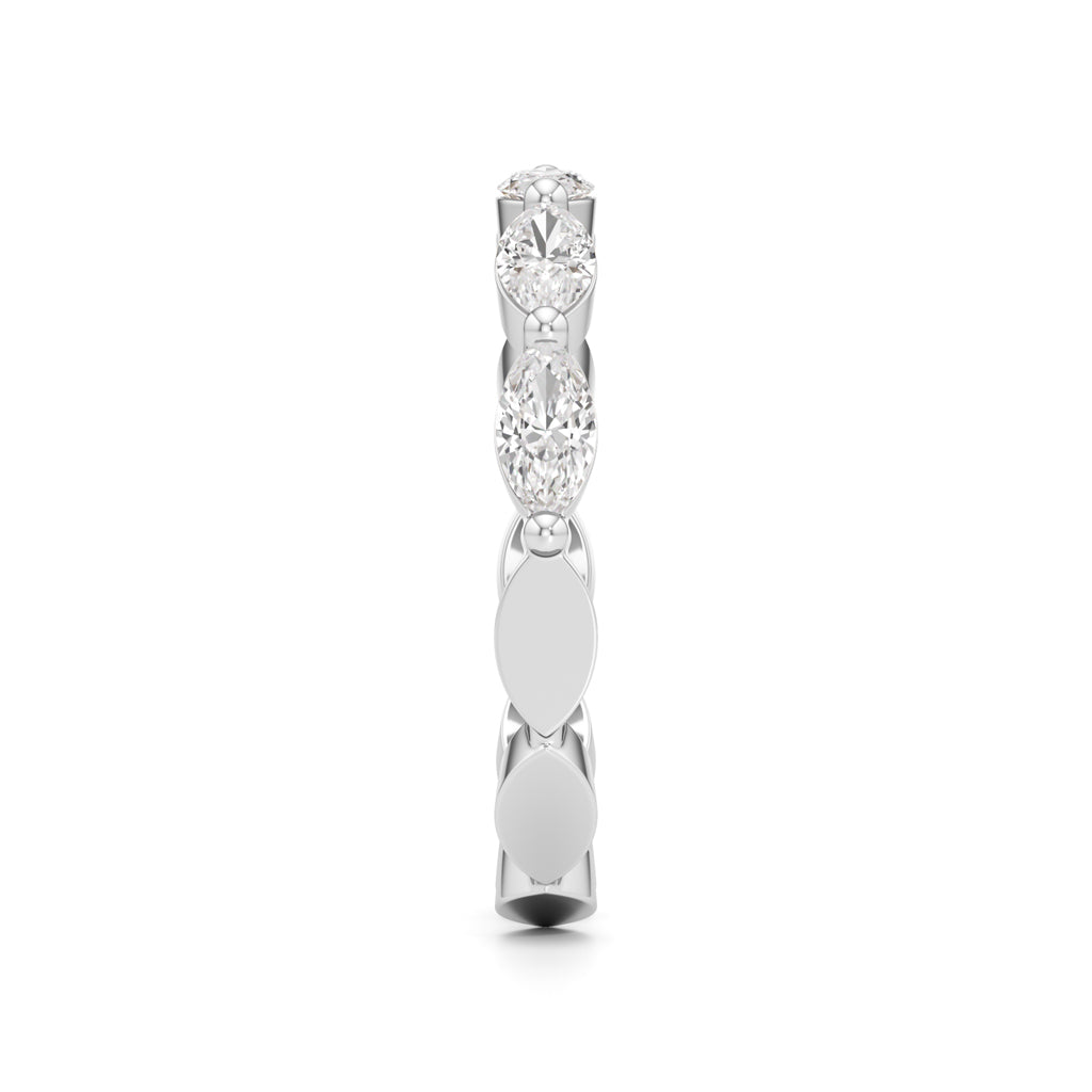 Brilliant Marquise Eternity Band