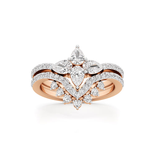Enchanted Bloom Diamond Bridal Set