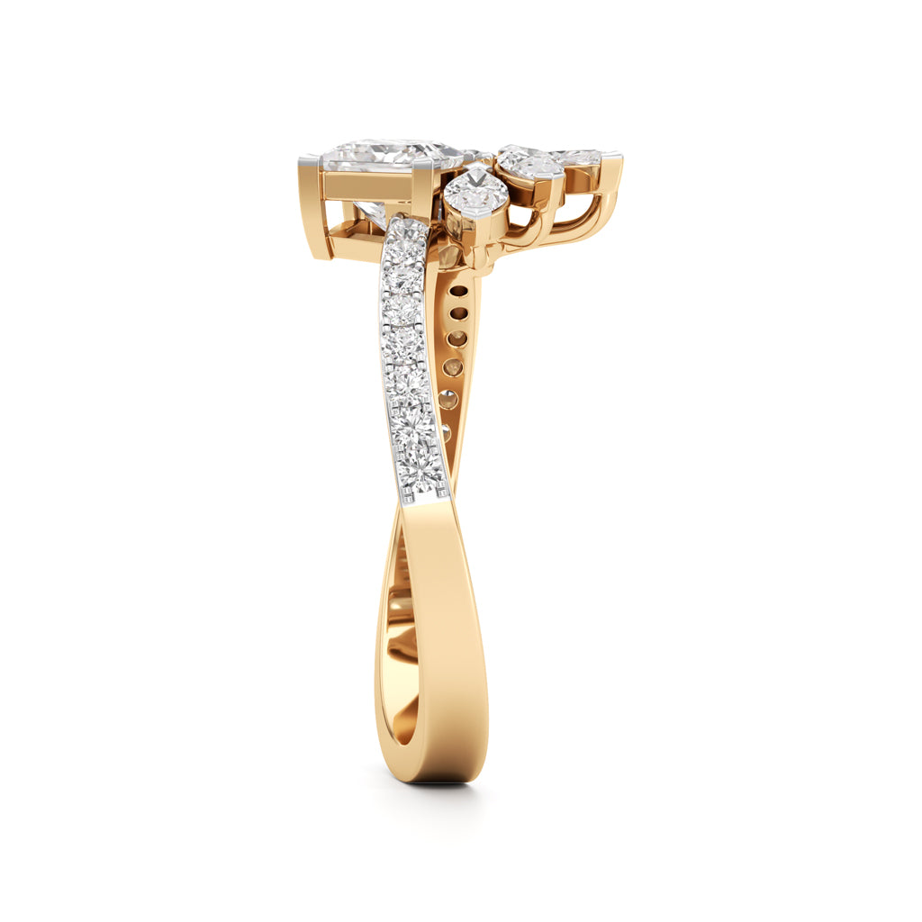 Enchanted Garden Diamond Ring